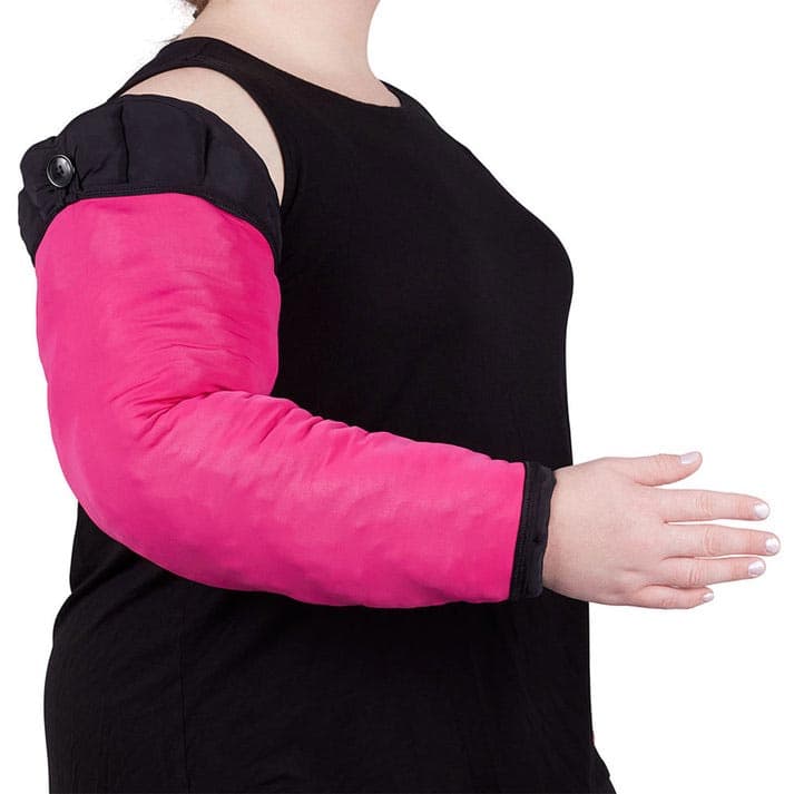 Circaid Profile Arm Energy Oversleeve Extra Wide, Magenta Without Hand, Size 7 - Each - Image 1