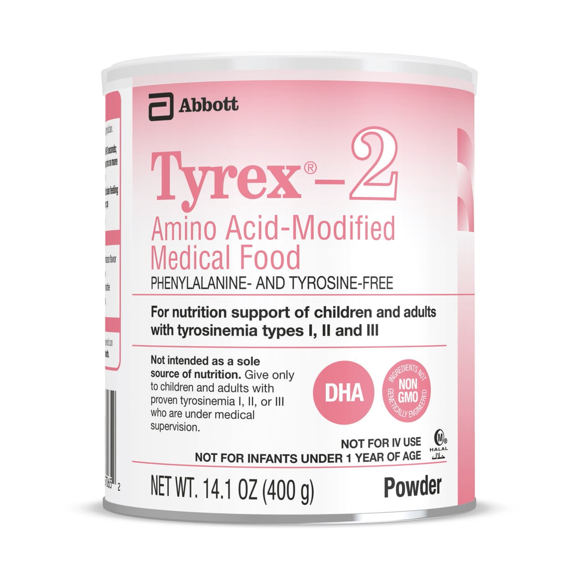 Tyrex-2 Amino Acid Modified Medical Food, 14.1 oz - Case of 6 - Image 1