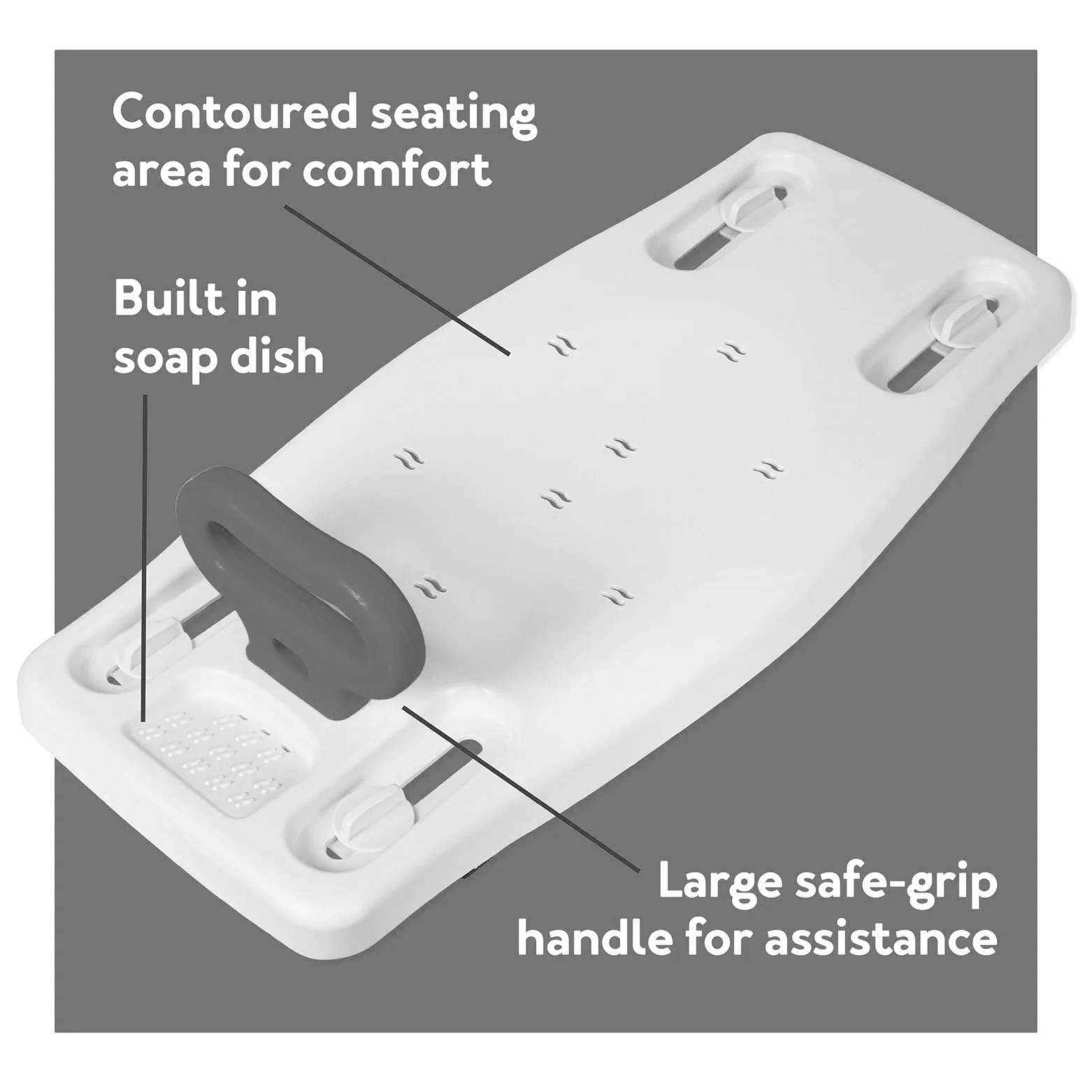 Carex Portable Shower Bench - Image 5