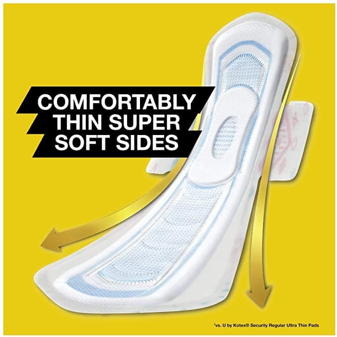 U by Kotex Premium Maxi X-Heavy Overnight with Wing Pad - Image 3