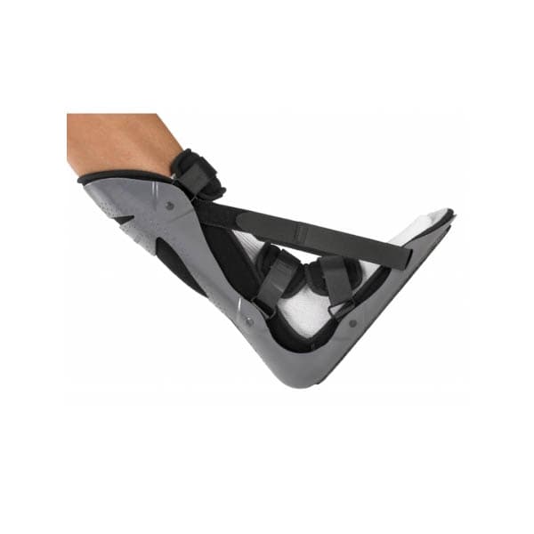 Procare Plantar Fasciitis Night Splint Black-White Foot Adult, Large - Each - Image 1