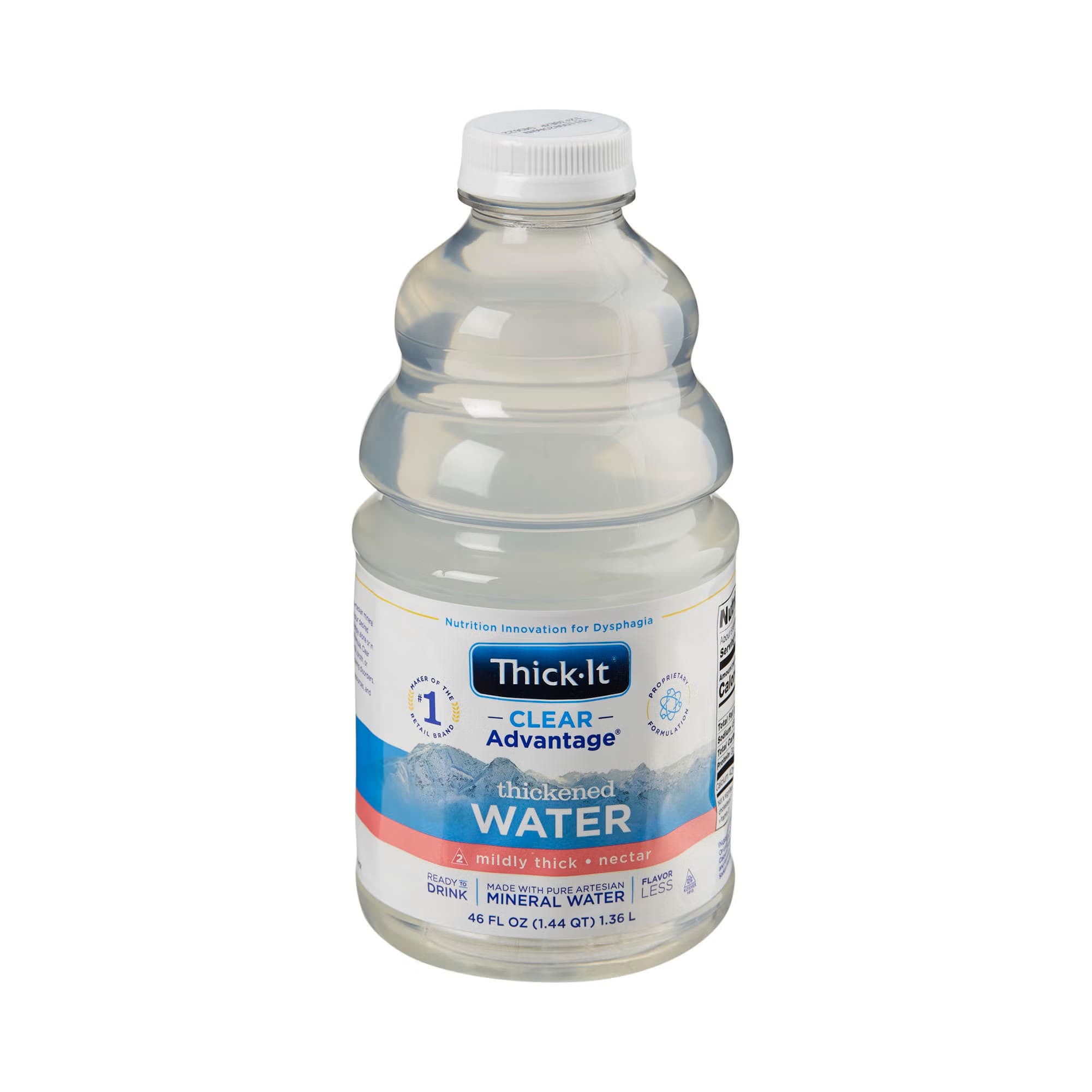 Thick-It Clear Advantage Nectar Consistency Thickened Water, 46 oz - Each - Image 1