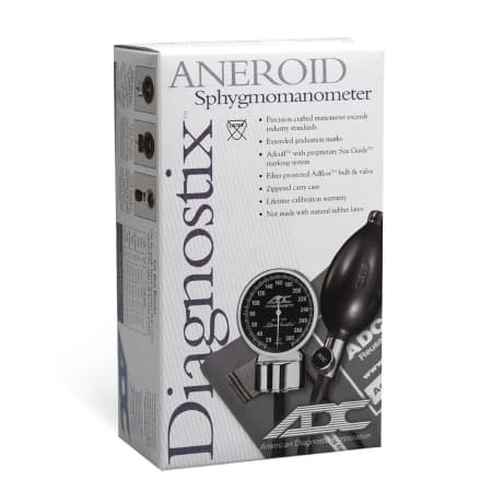 Diagnostix720 Series Aneroid Sphygmomanometer Unit, 40 - 66 cm, Black, Thigh Cuff - Image 1