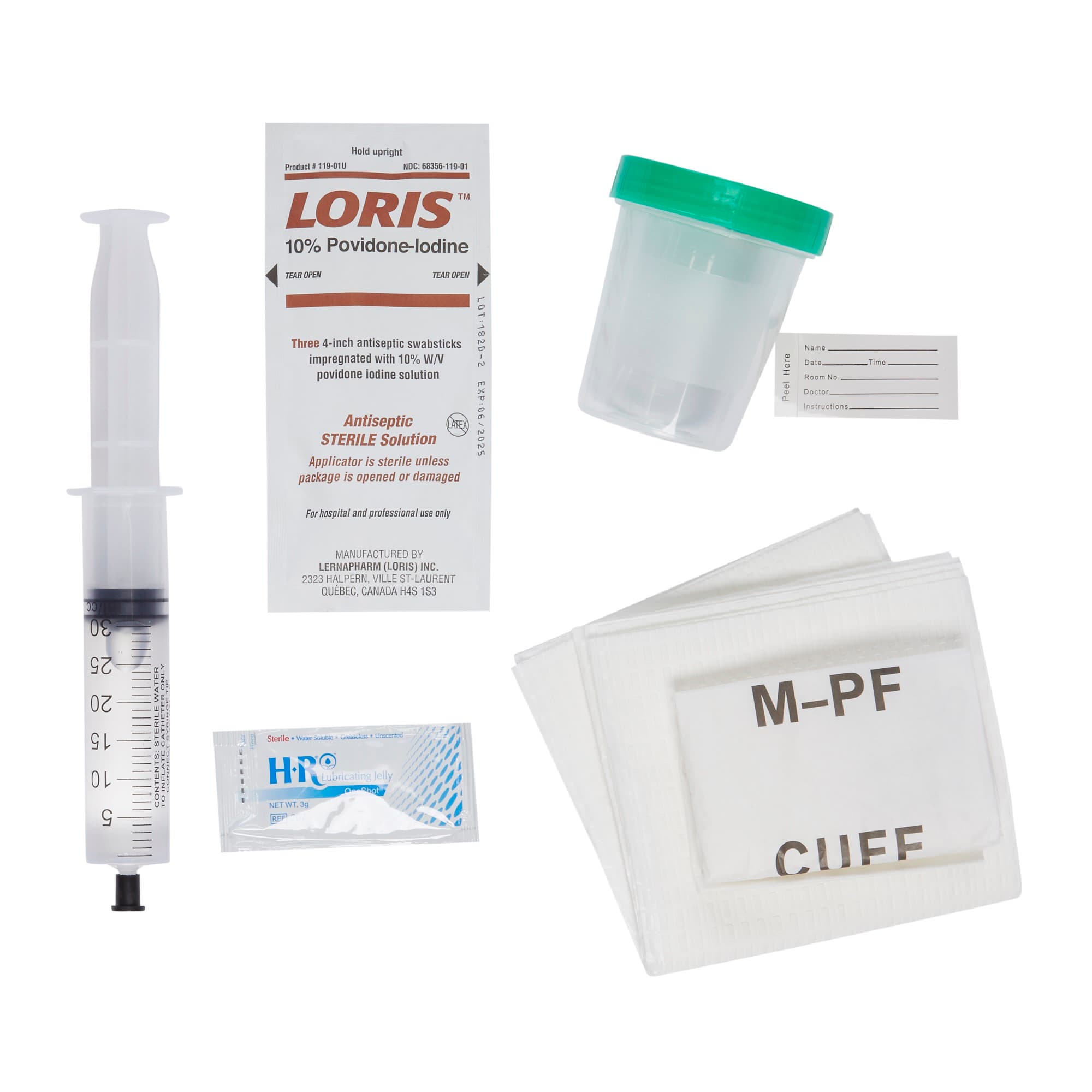 McKesson Indwelling Catheter Tray Without Catheter Sterile Foley - Image 1