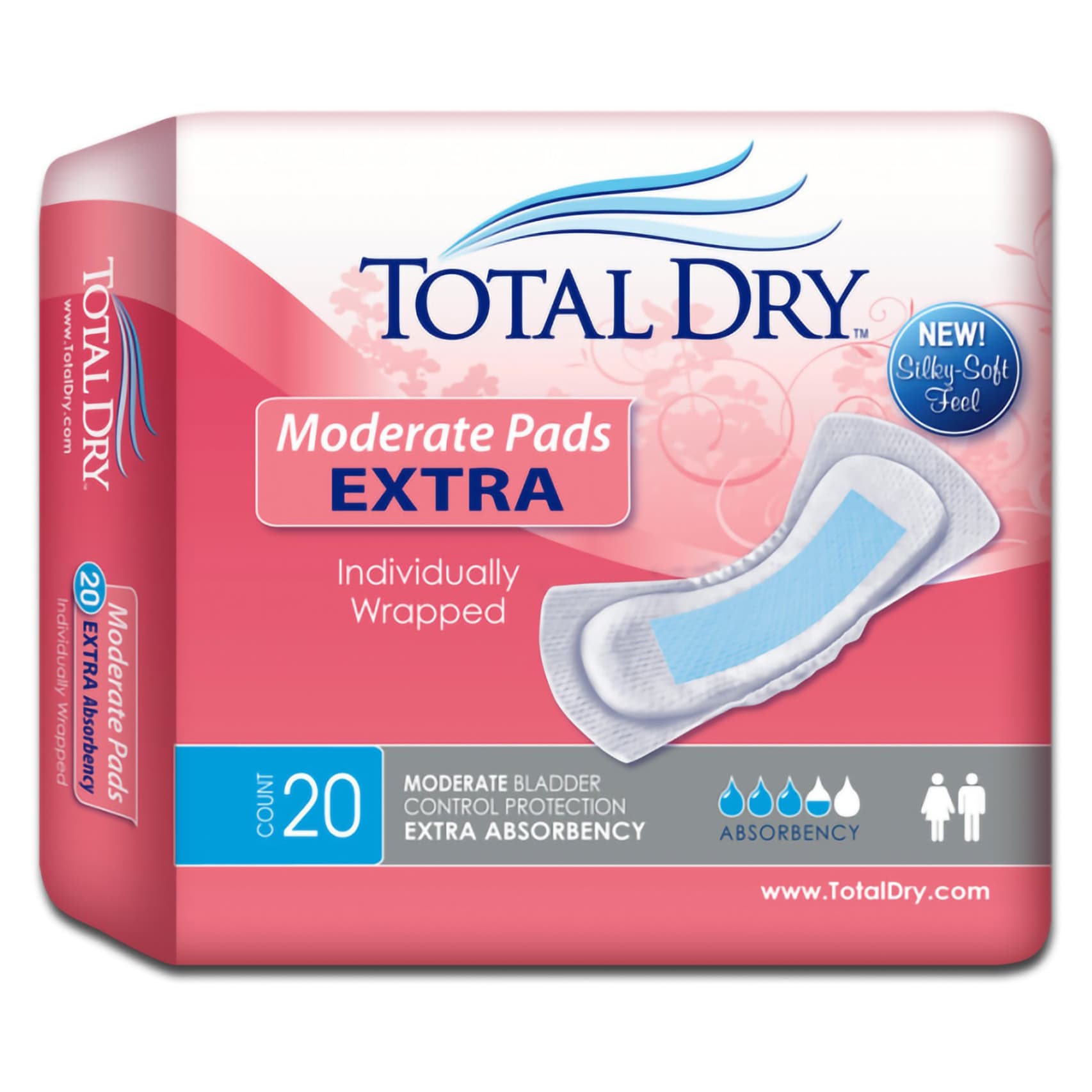 Total Dry Extra Moderate Bladder Control Pads