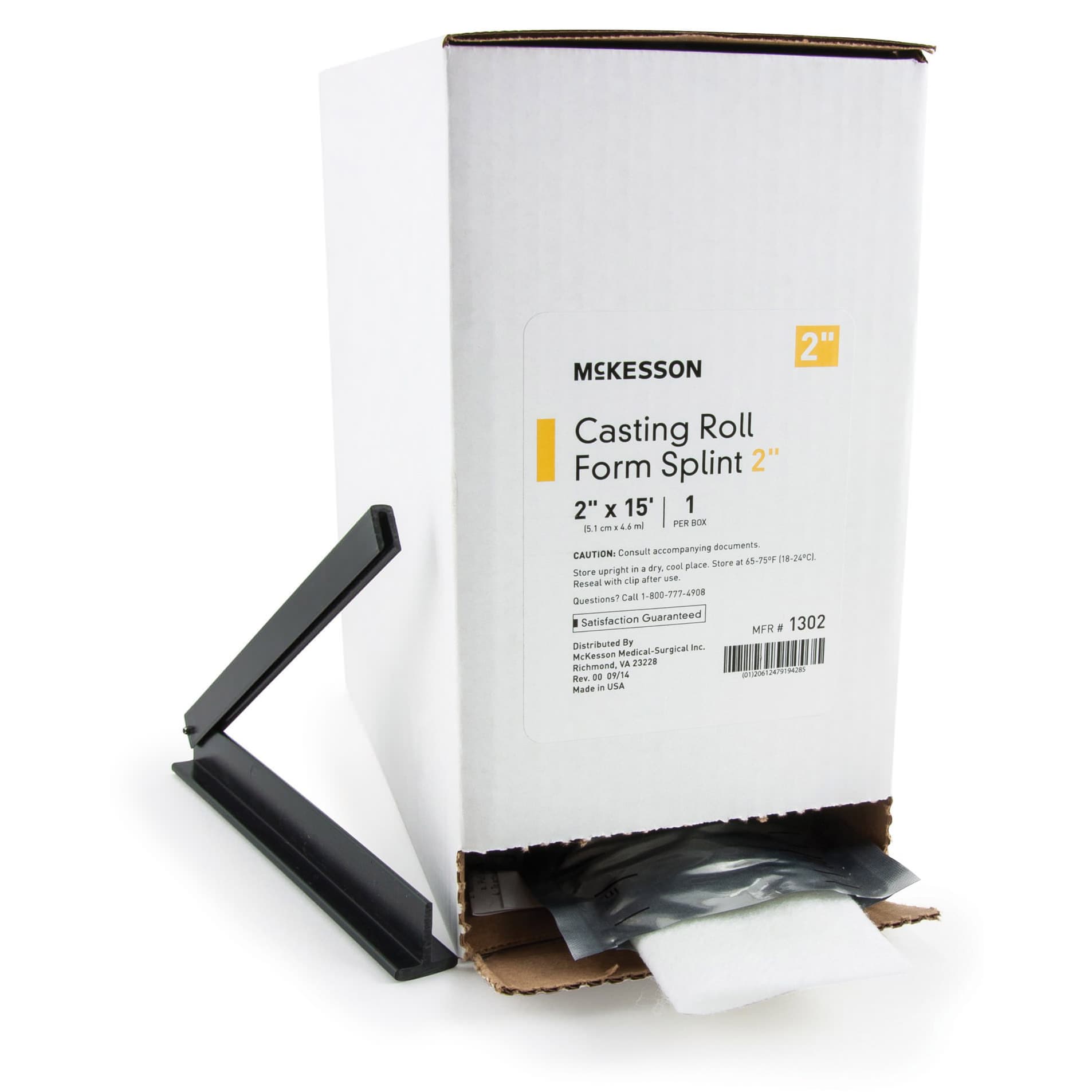 McKesson Padded Splint Roll White NonSterile - Image 3