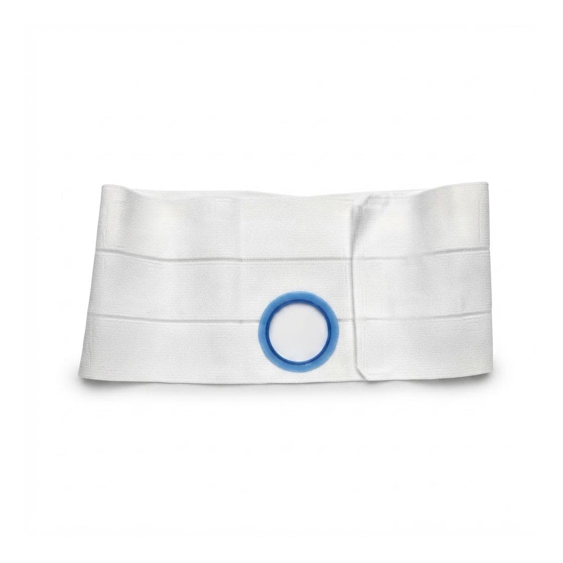 Nu-Hope 7" Regular Elastic Flat Panel Ostomy Support Belt, 3-1/8", White - Each - Image 1