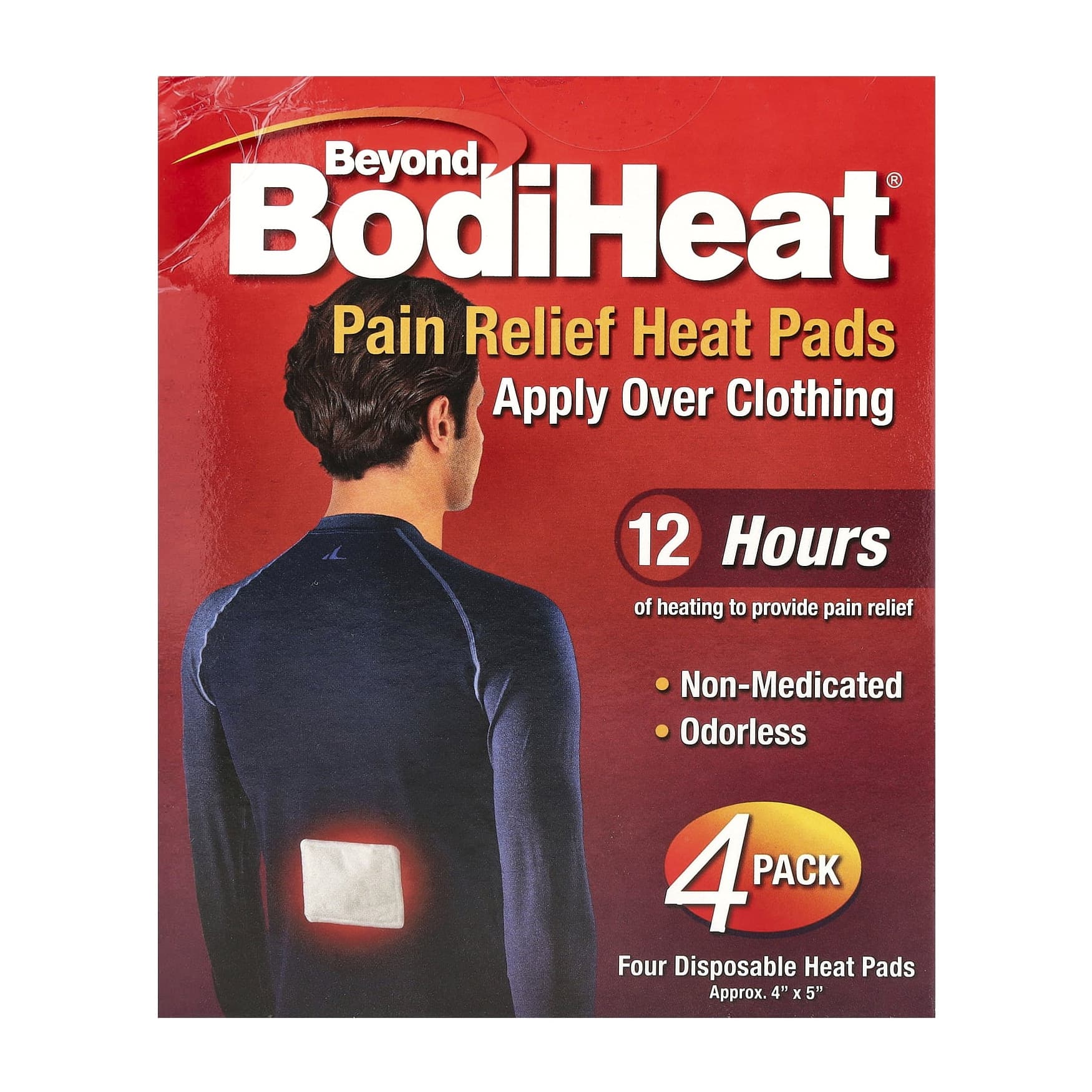 Beyond BodiHeat Heat Pads, 12 Count - Box of 12 - Image 1