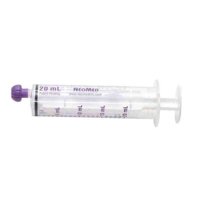 NeoConnect Enteral Oral Syringe, Purple, 20 ml, Non Enfit - Each - Image 1