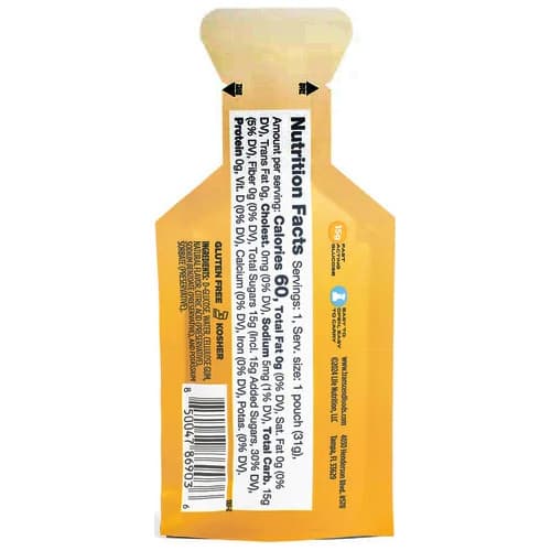 Transcend Orange Flavor Glucose Supplement Gel, 15 Gram - Image 2