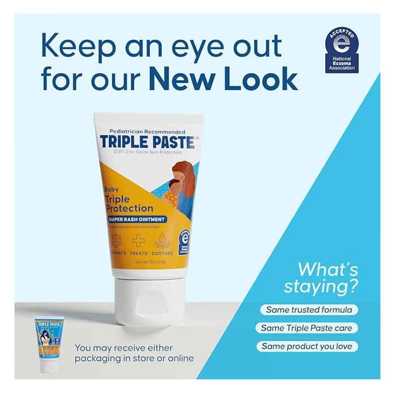 Triple Paste Diaper Rash Ointment, 2 oz - Image 2