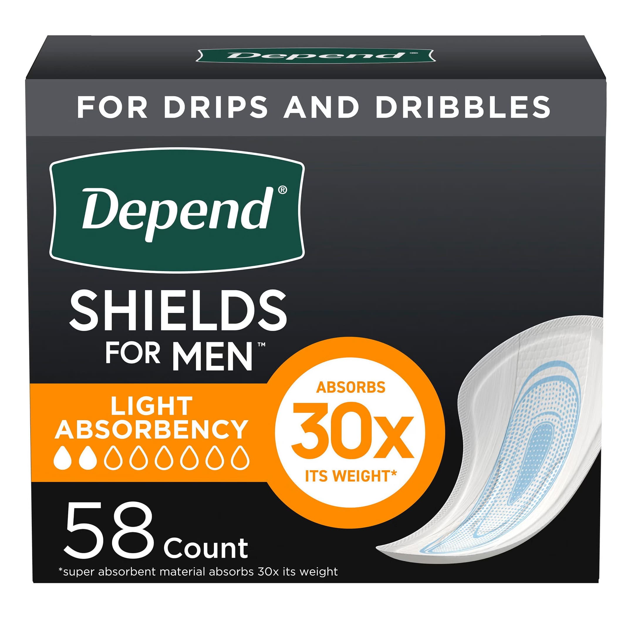 Depend Incontinence Shields for Men - Image 3