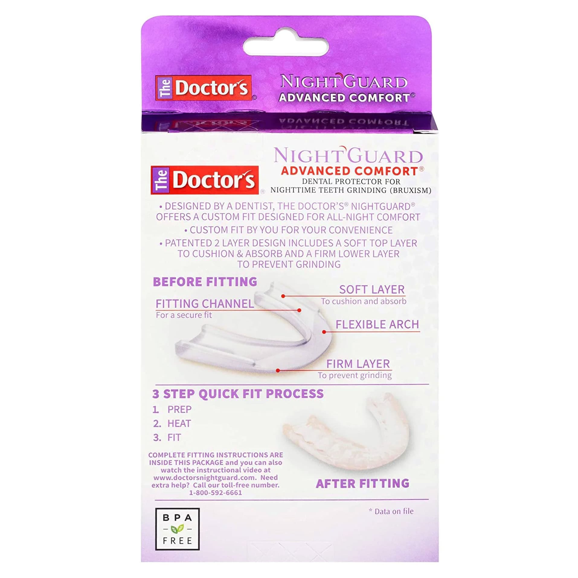 Doctor�s NightGuard Advanced Comfort Dental Protector - Each - Image 4