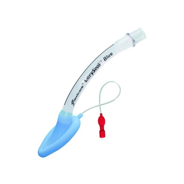 LarySeal Blue Curved Laryngeal Mask Single Patient Use Infant, Blue, 7 mL Cuff, Size 1.5 - Box of 10 - Image 1
