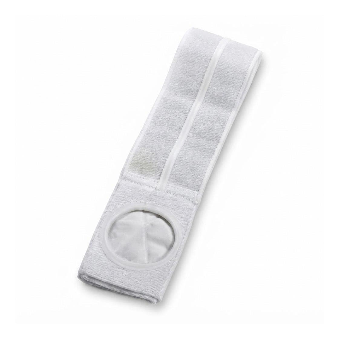 Nu-Hope 4" Flat panel Ostomy Support Belt, No Hole White, Small - Each - Image 1