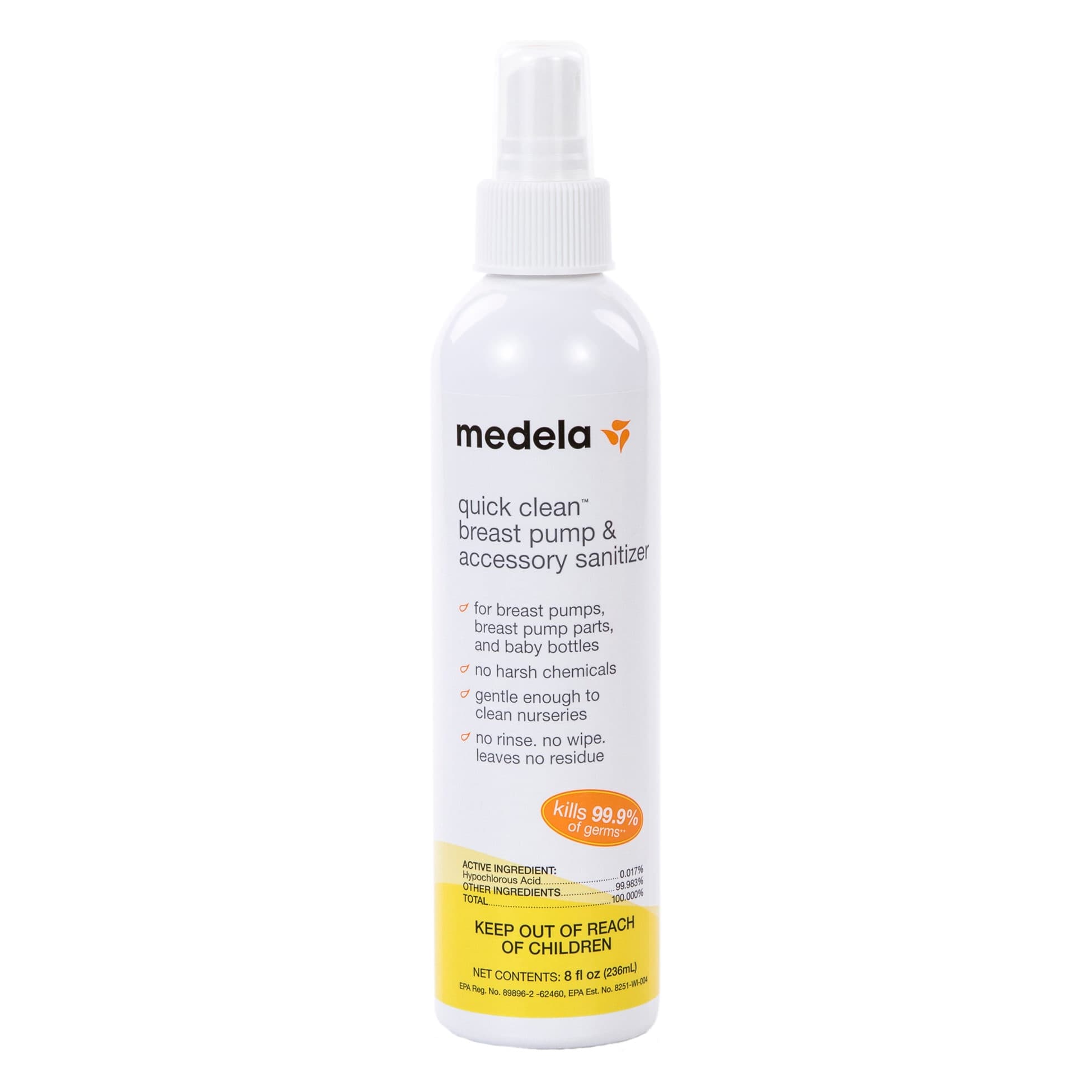 Medela Quick Clean Breast Pump Sanitizer - Case of 6