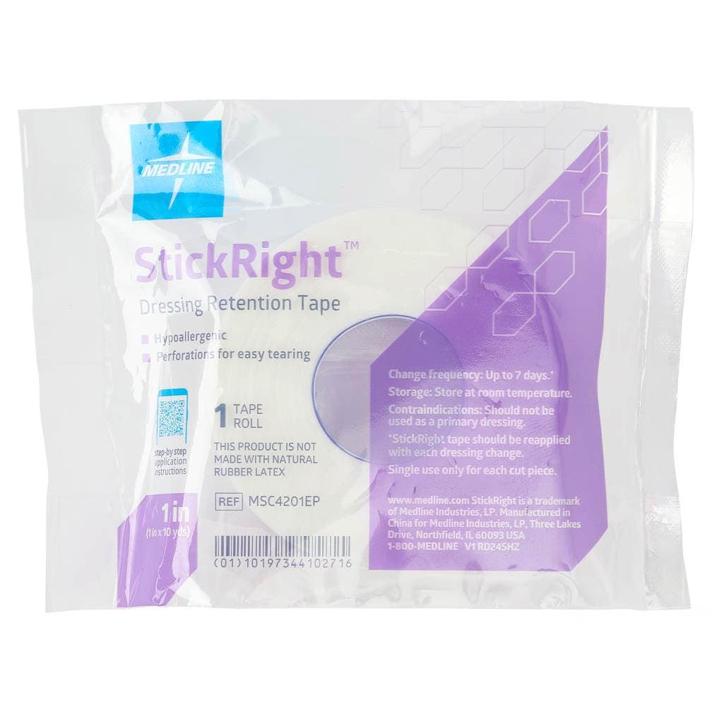 Medline StickRight Nonwoven Retention Tape