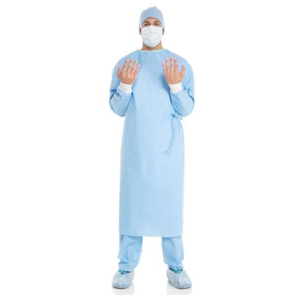 Halyard Ultra Fabric-Reinforced Surgical Gowns Large, Sterile, Towel - Case of 30 - Image 1