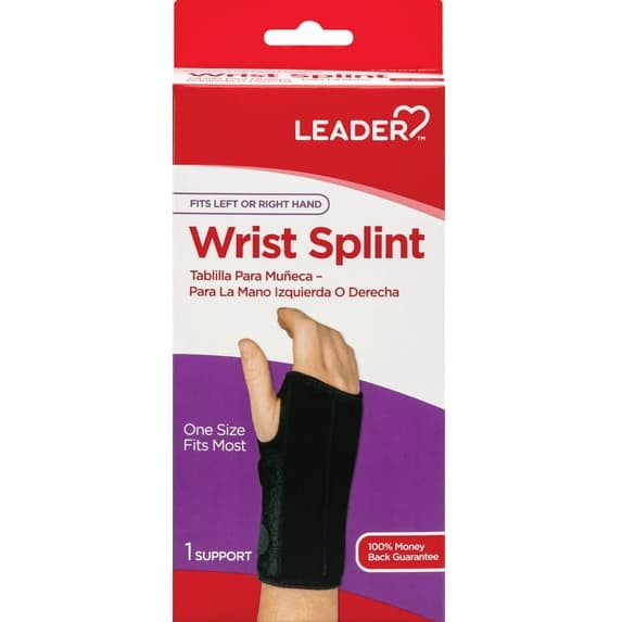 Leader Universal Wrist Wrap One Size, Black - Image 1