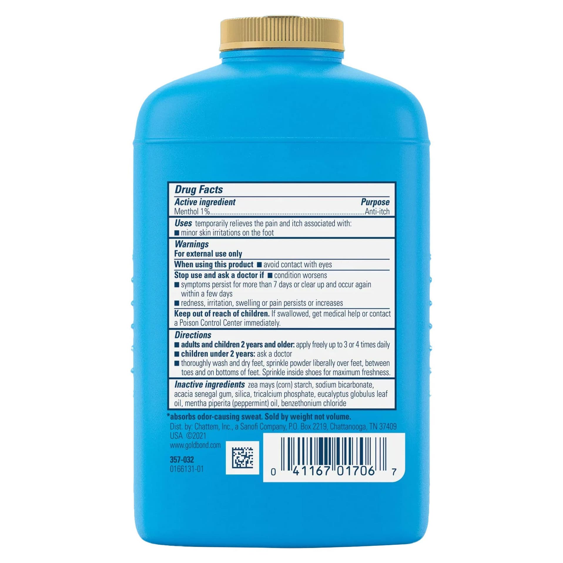 Gold Bond Maximum Strength Anti-Itch Foot Powder, 4 oz - Each - Image 2