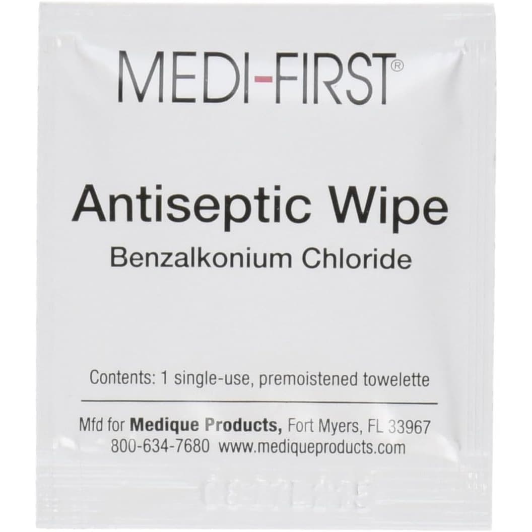 Medi-First Benzalkonium Chloride Antiseptic Wipes - Image 3