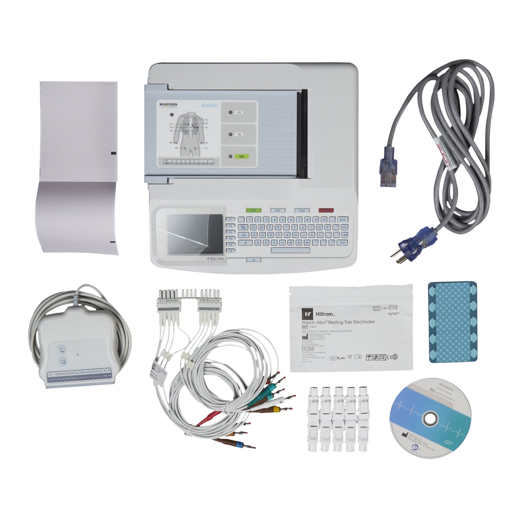McKesson LUMEON / Burdick 150C Resting Electrocardiograph (ECG) - Image 2