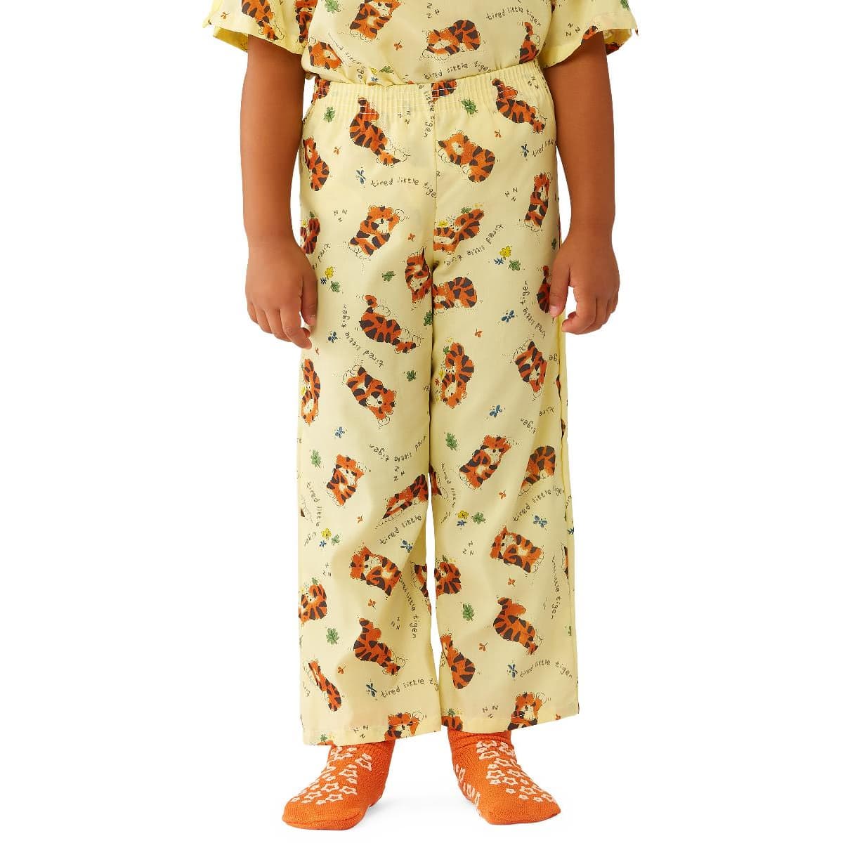 Medline Tired Tiger Pediatric Elastic-Waist Pajama Pant - Image 1