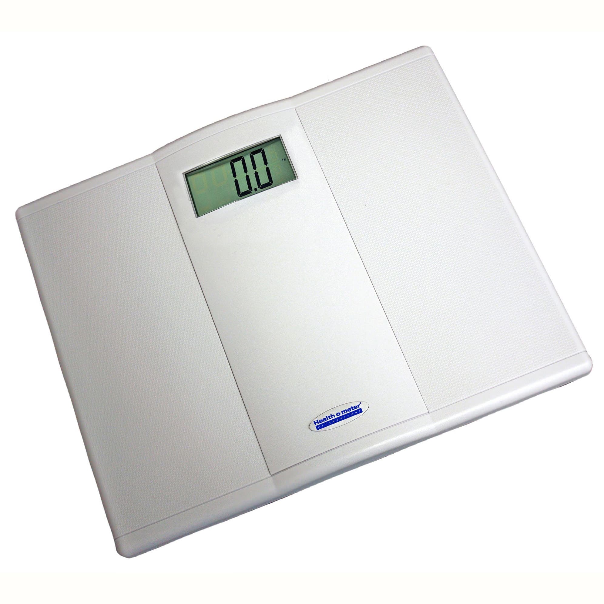 Health O Meter Floor Scale, Digital Audio Display, 1-1/2 x 10-3/4 x 13-3/4" Platform - Each - Image 1
