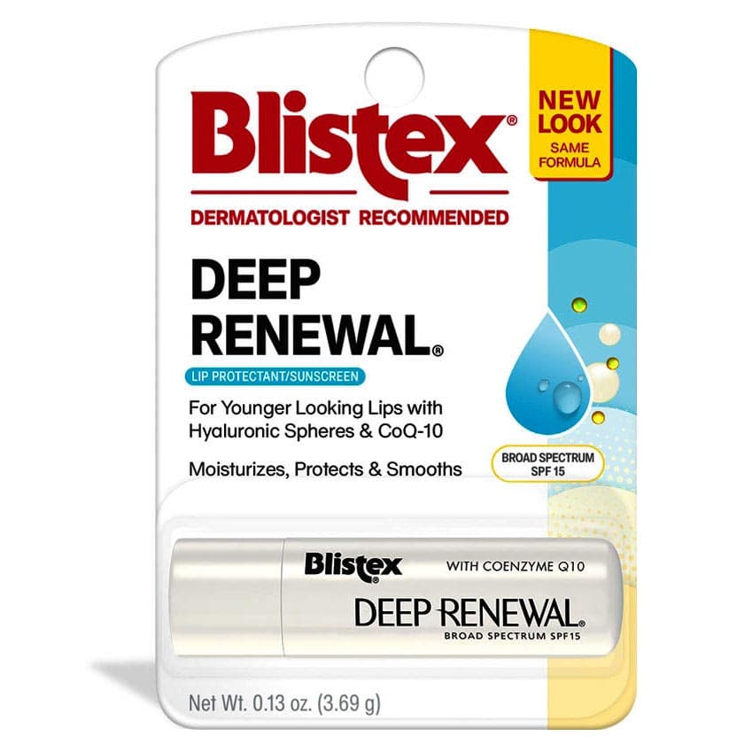 Blistex Deep Renewal Lip Balm with Sunscreen, 0.13 - Each - Image 1