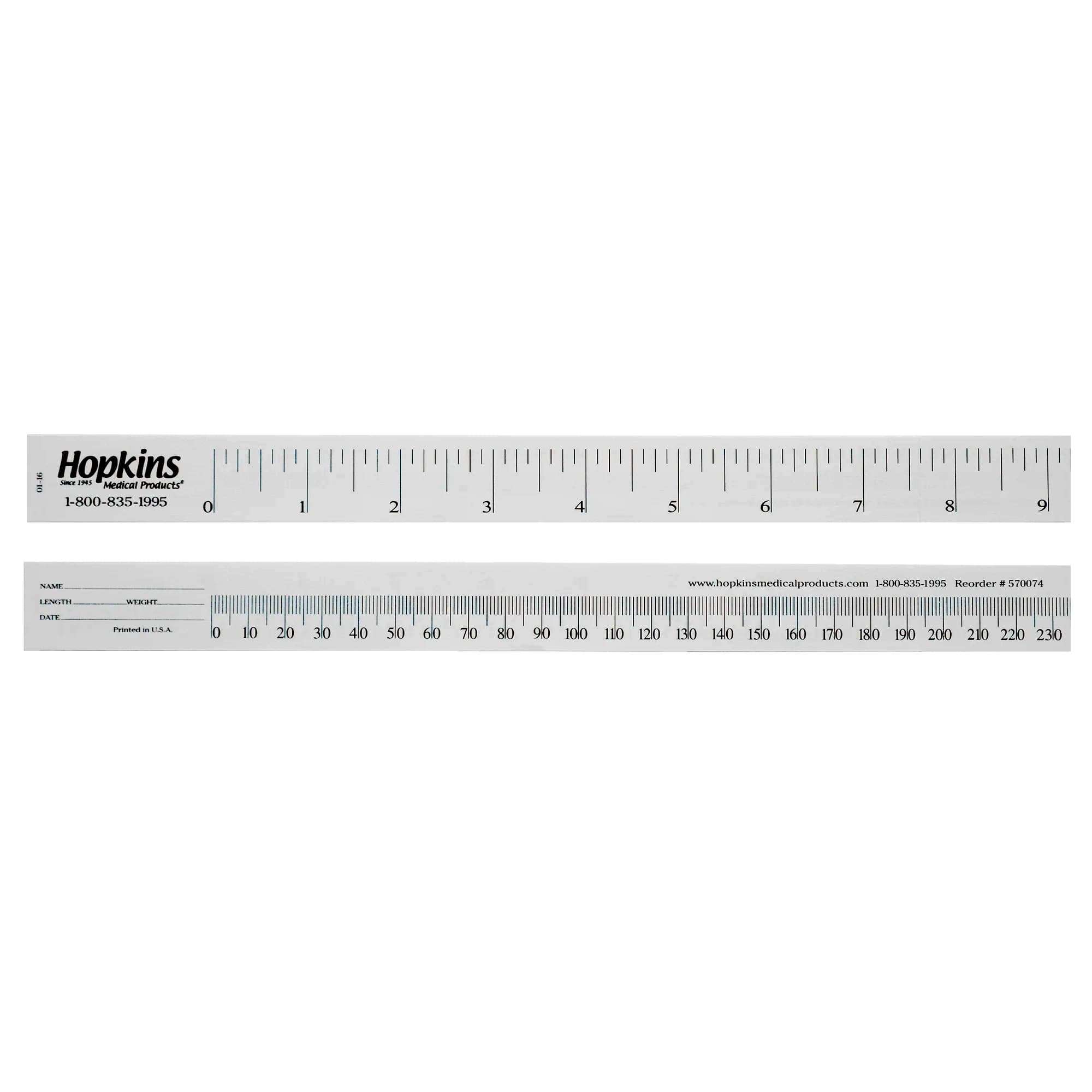 Pediatric Paper Tape Measure, Disposable