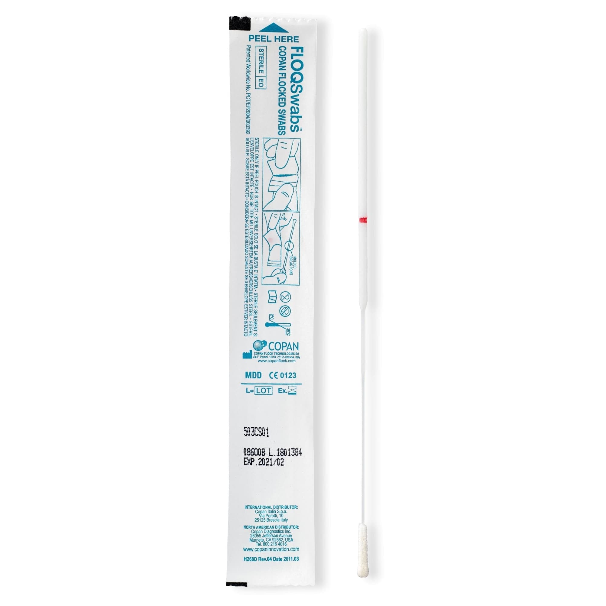 FLOQSwabs Specimen Collection Swab - Image 1
