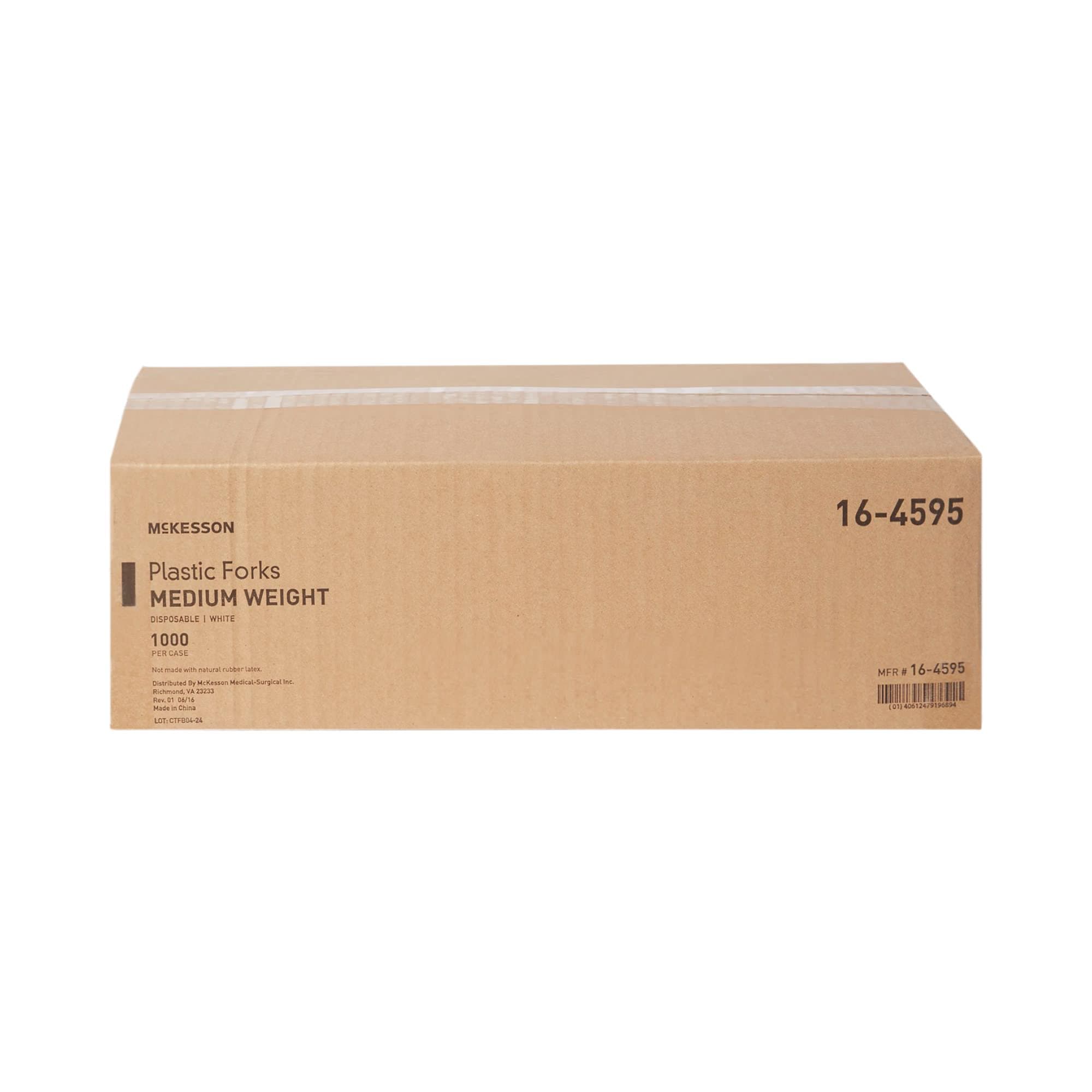 McKesson Fork White 5-3/4 Inch Length Disposable - Image 3