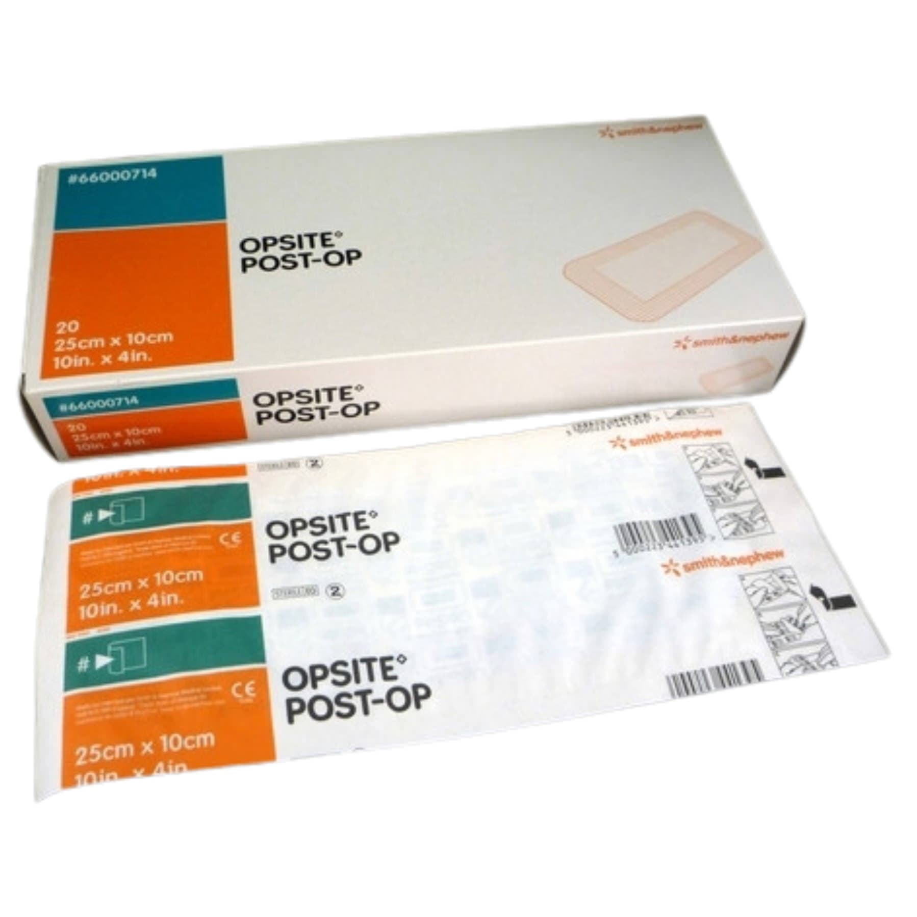 Opsite Post-Op Transparent Waterproof Dressing, 10 x 4 Inch - Case of 200 - Image 1
