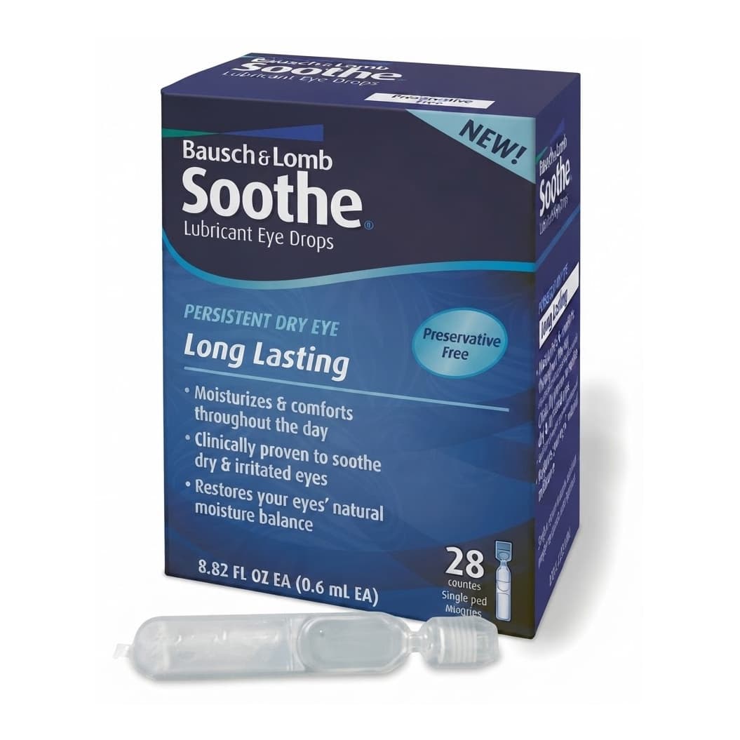Soothe Eye Lubricant Eye Drops - Box of 30