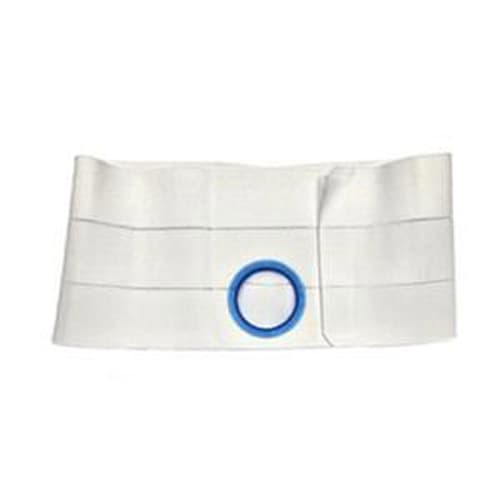 Nu-Hope 7" Regular Elastic Flat Panel Ostomy Support Belt, 3-1/8", White - Each - Image 1
