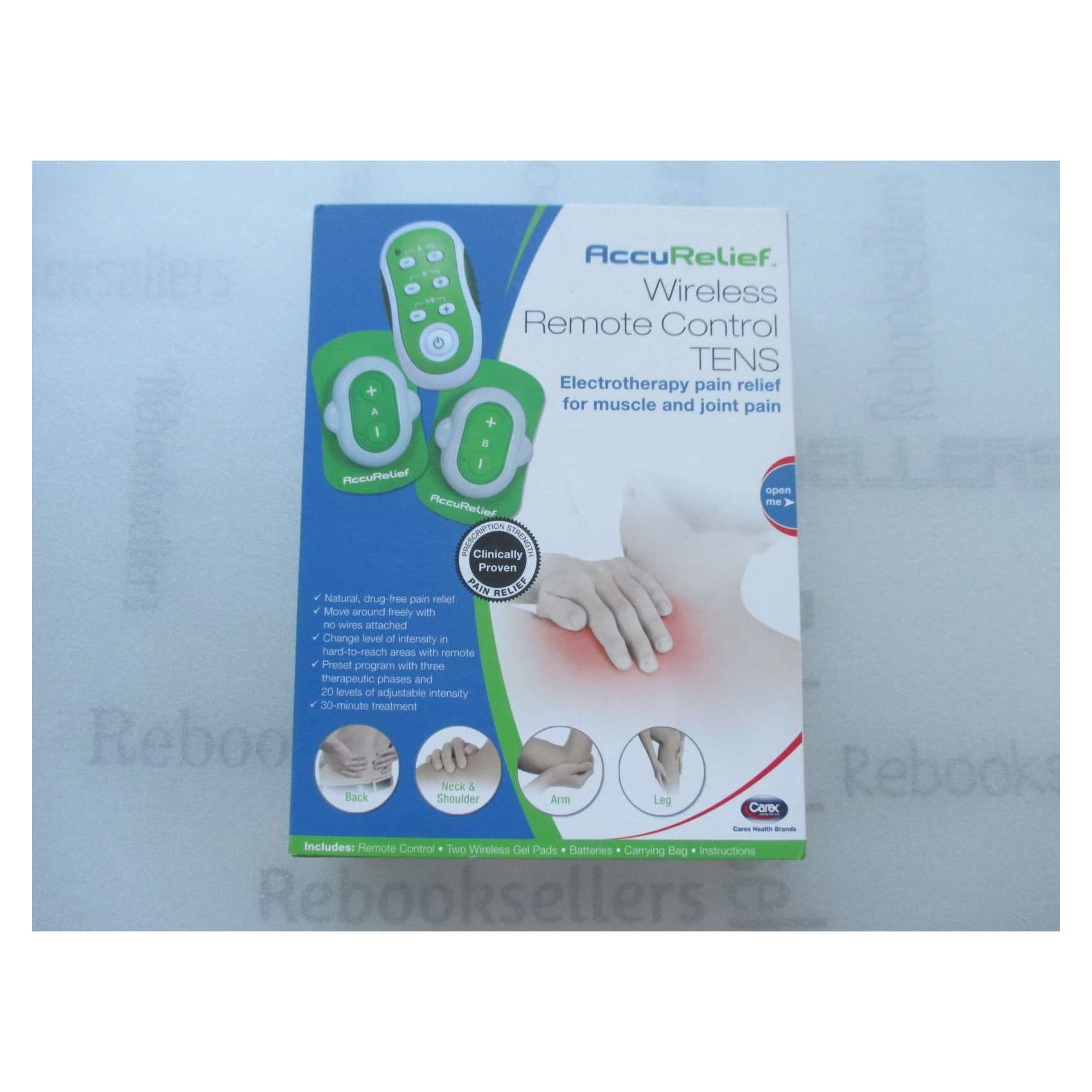 Carex AccuRelief Remote Wireless TENS Device - Image 1