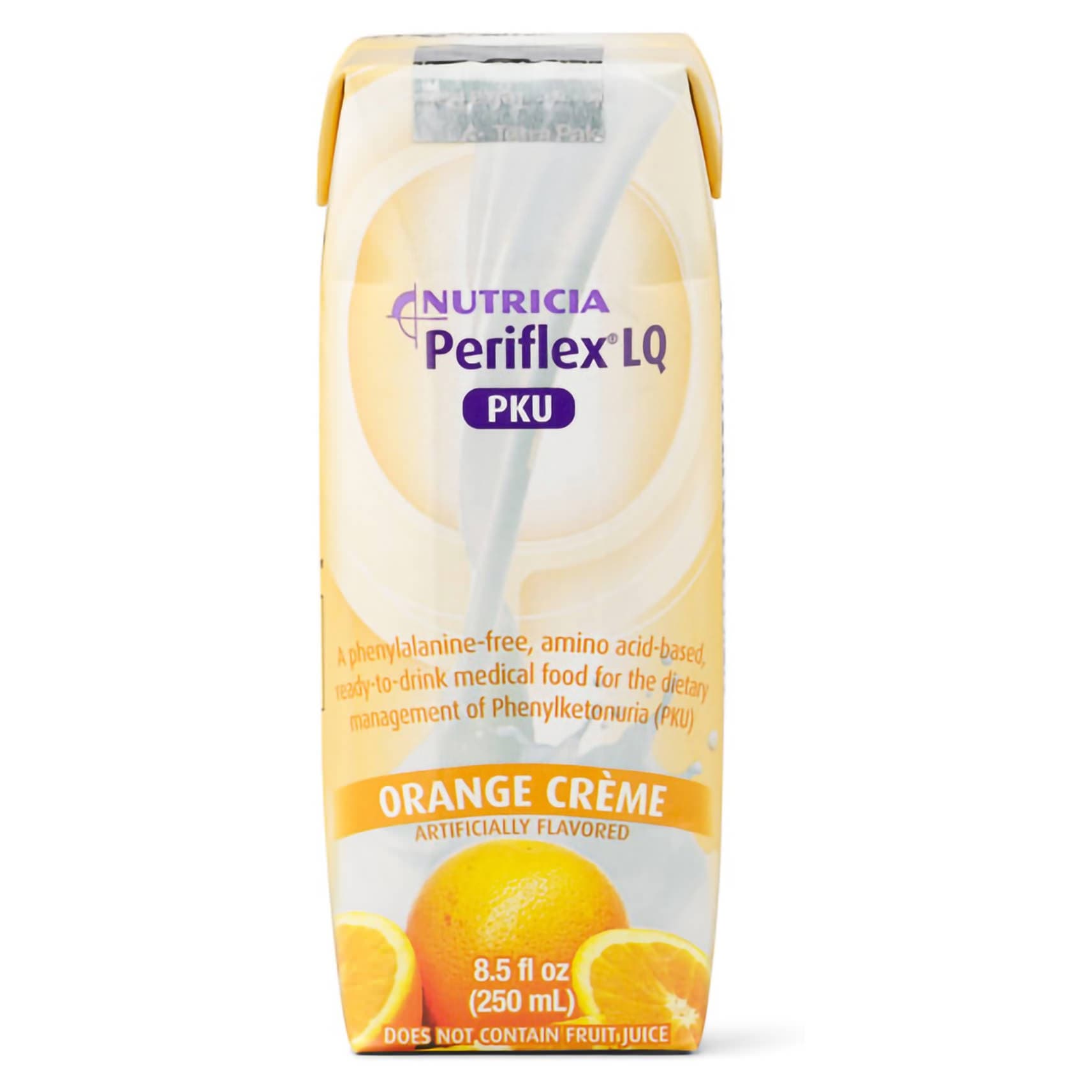 Periflex LQ Ready to Use PKU Oral Supplement, Orange Creme, 8.5 oz - Each - Image 1