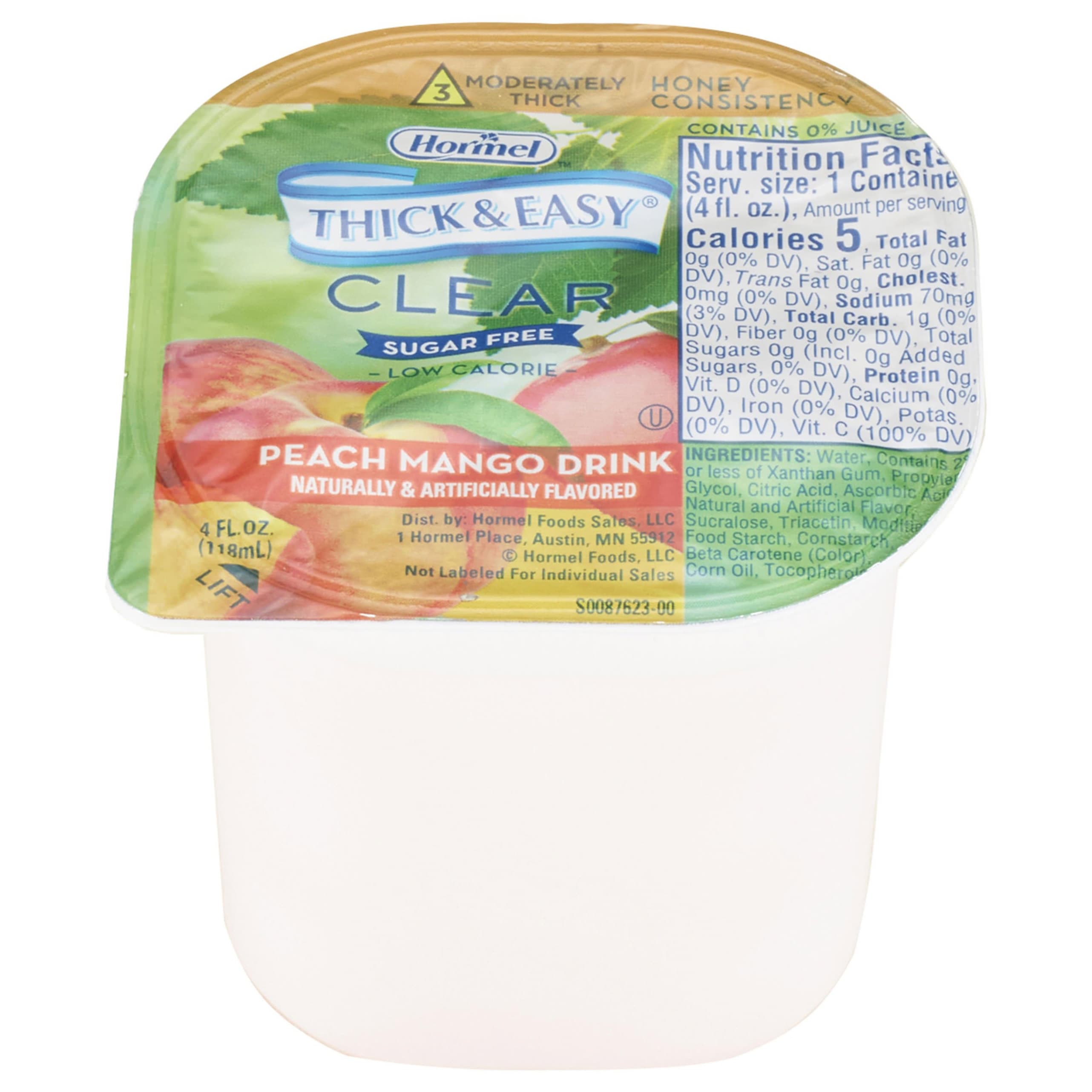 Thick & Easy Sugar Free Thickened Beverage