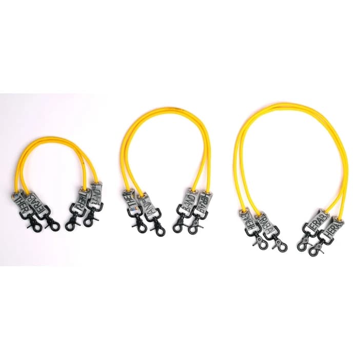 TheraBand 24 Inch Replacement Yellow Tubing with Clips - Pair - Image 1