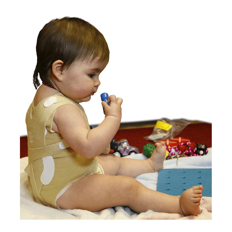 TheraTogs ULTRA Wunzi System, Xsmall, Gold - Image 1