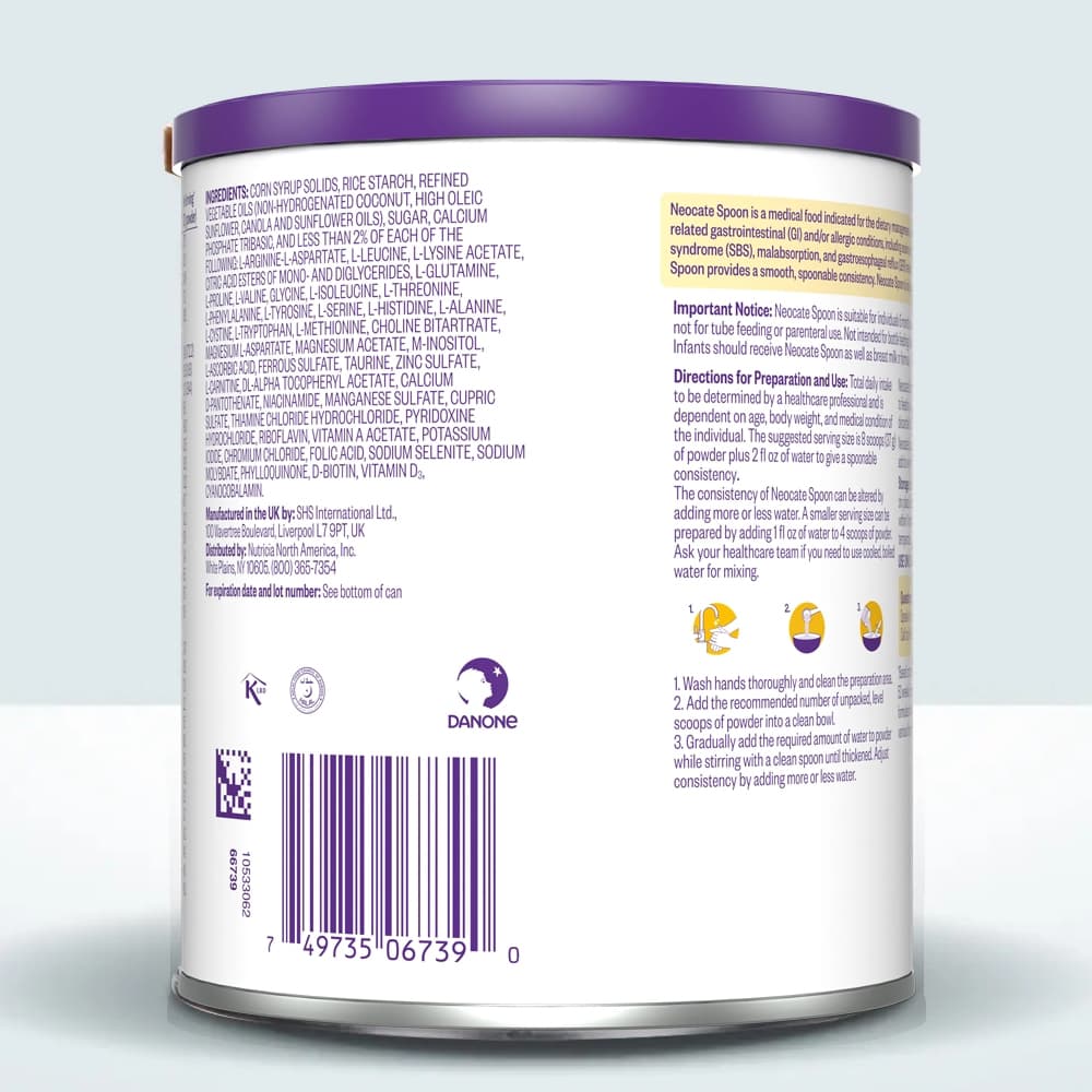 Neocate Spoon Hypoallergenic Amino Acid-Based Medical Food - Image 3