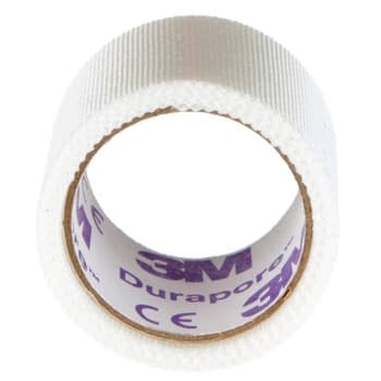 3M Durapore Waterproof Surgical Tape, 1 Inch x 10 Yard - Each - Image 2