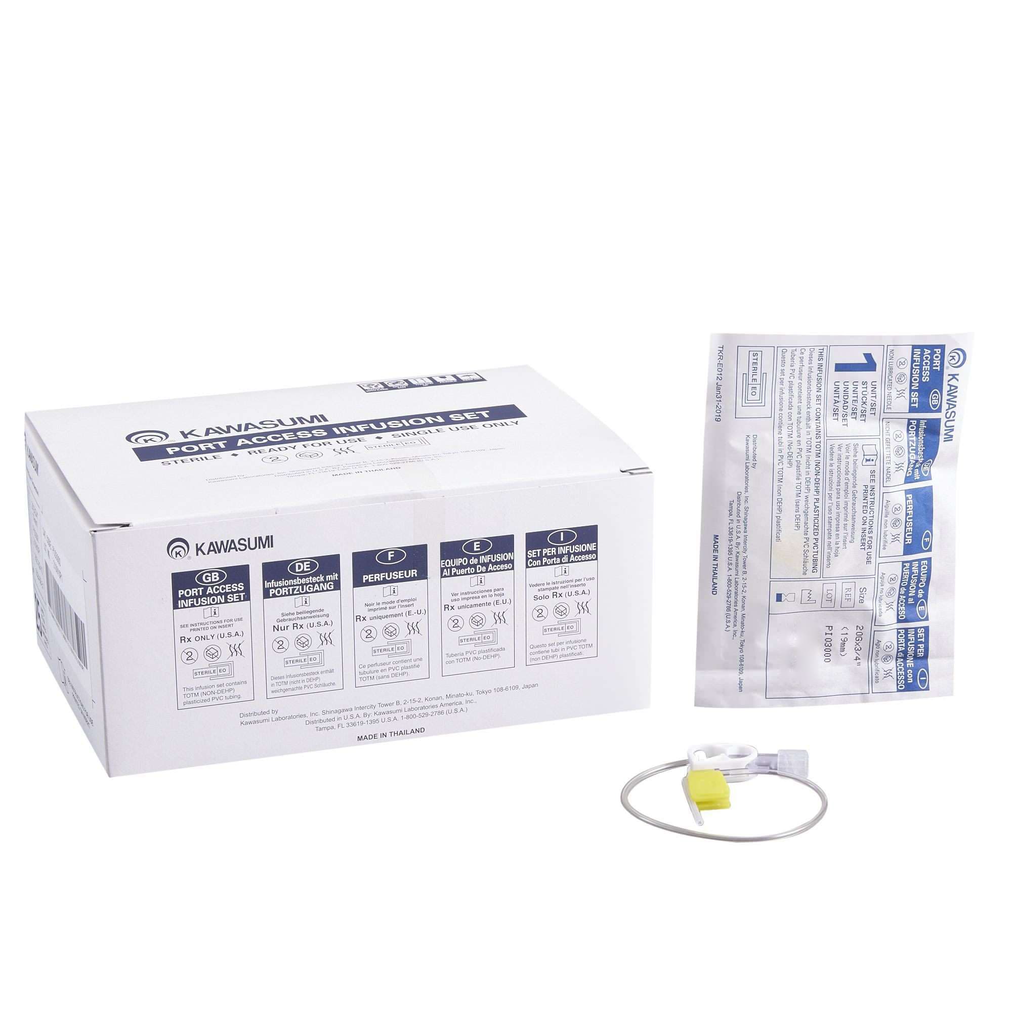 Kawasumi Standard Port Access Infusion Sets