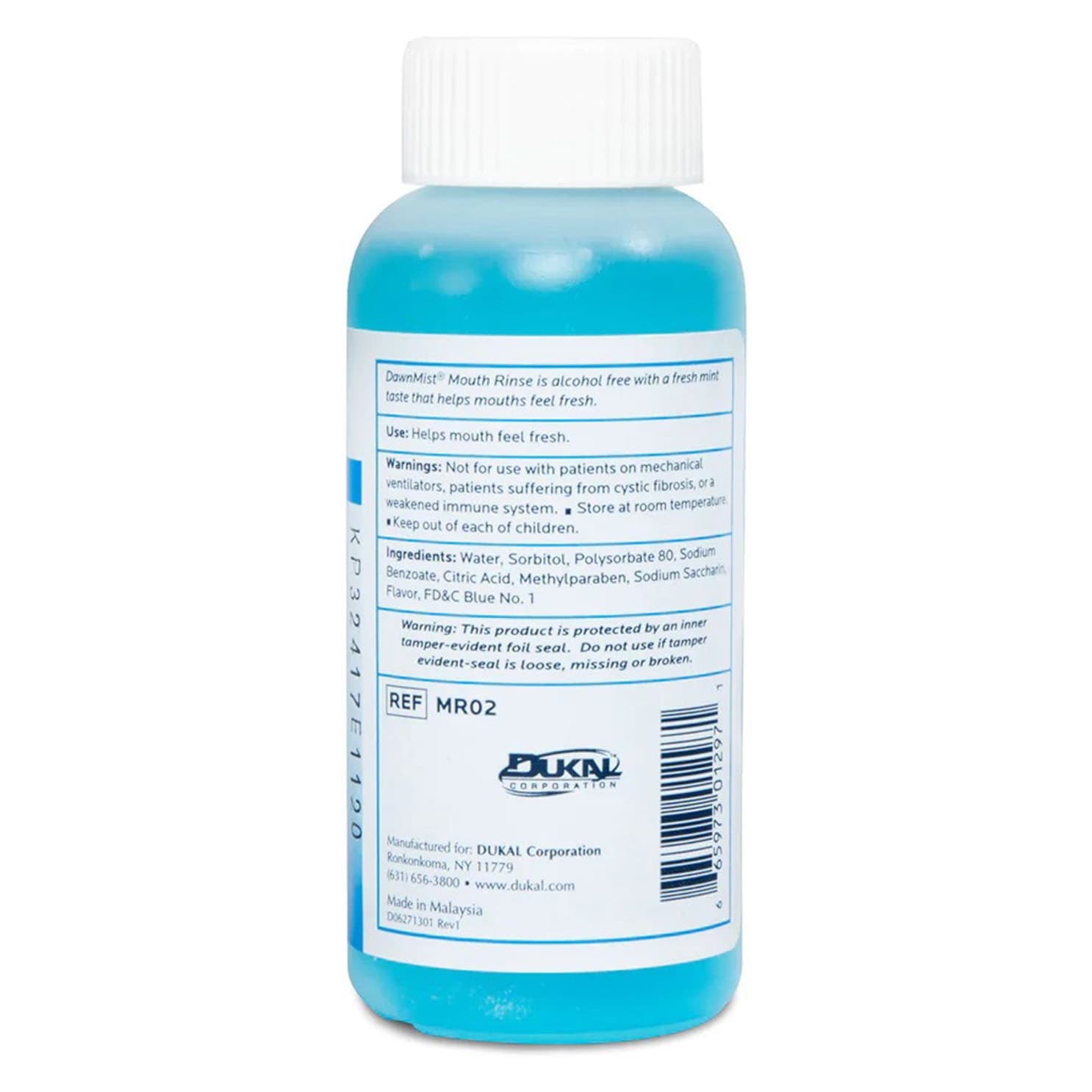 DawnMist Oral Care Mouth Rinse, 2 oz - Case of 144 - Image 2