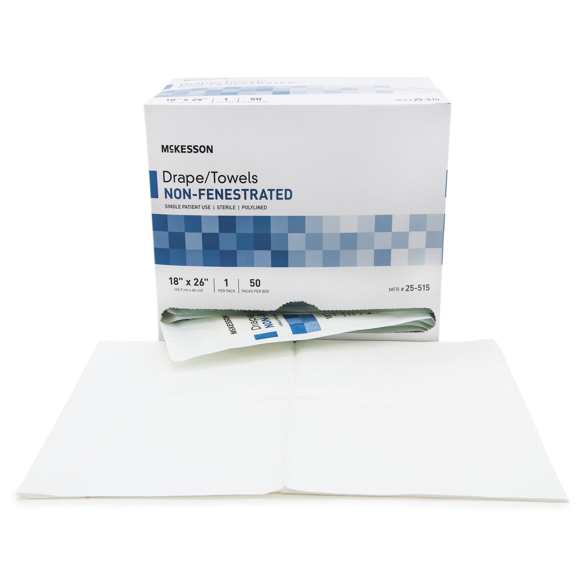 McKesson General Non Fenestration Drape-Towels