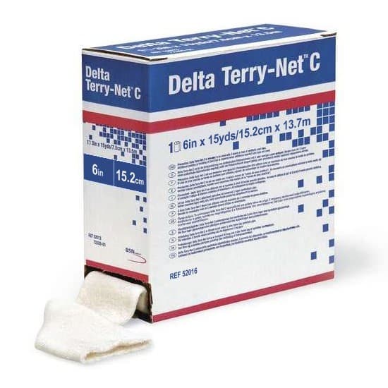 Delta Terry-Net C Cotton Stockinette, 6 Inch x 15 Yard - Each - Image 1