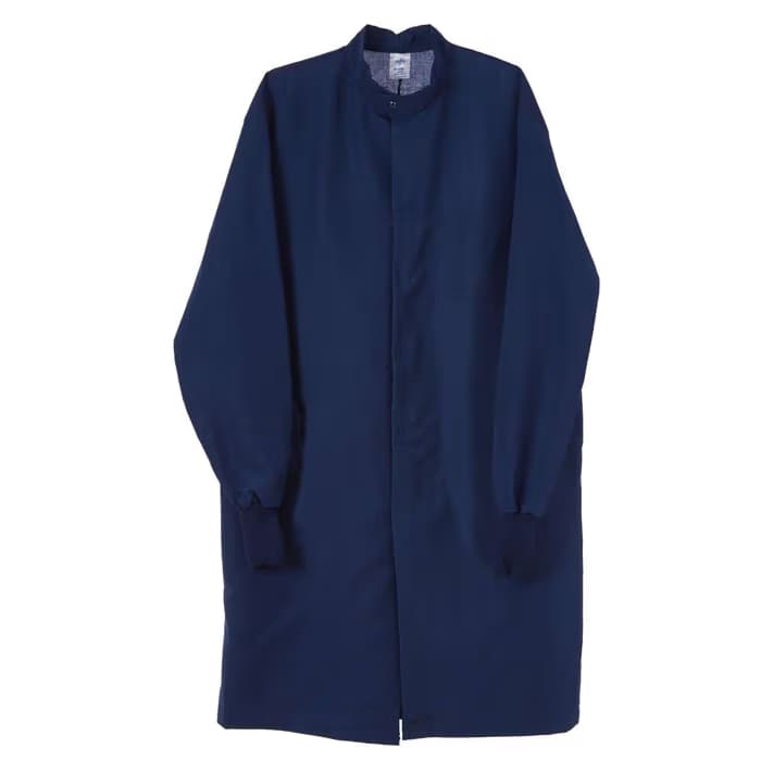 Medline Fluid-Resistant Unisex Barrier Lab Coats - Image 1