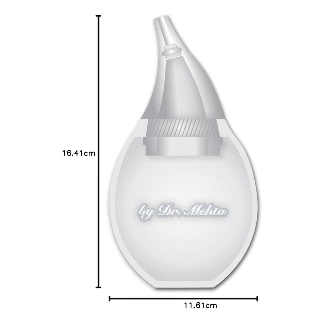 NeilMed NasaBulb Nasal Aspirator Silicone Bulbs, Clear - Each - Image 3