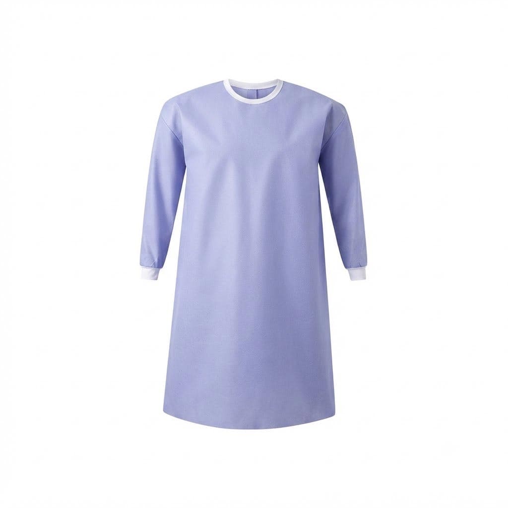 Eclipse Non-Reinforced Surgical Gown with Towel, Blue, Large