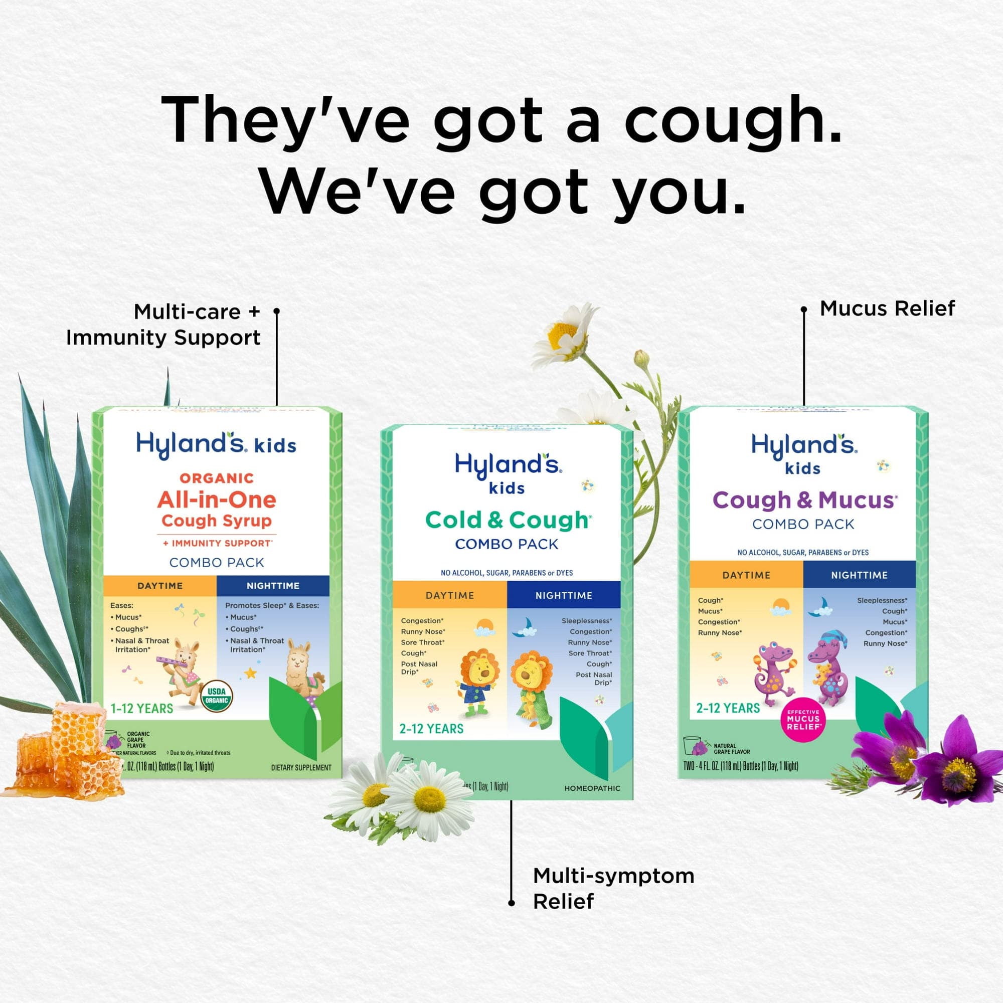 Hyland's Naturals Kids Cough & Mucus, Day, 4 oz - Each - Image 7